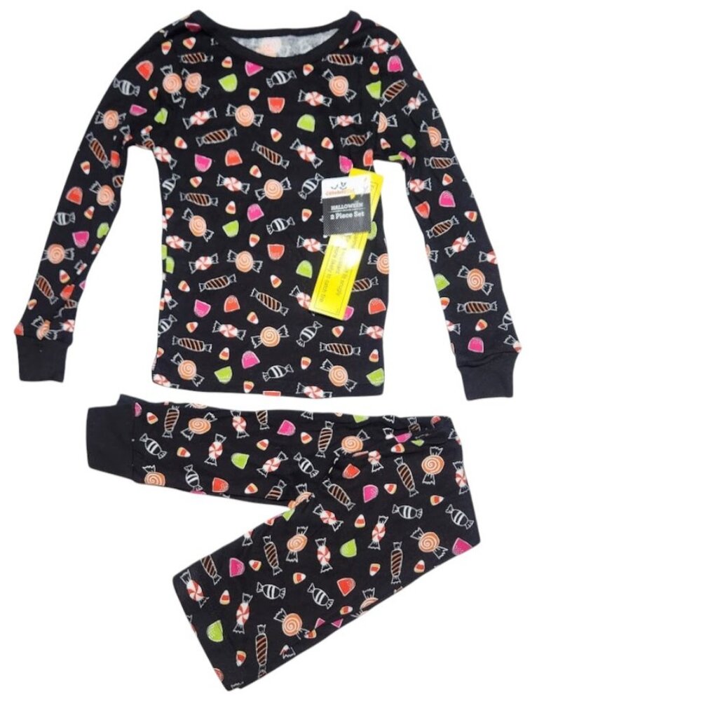 NEW Christmas Pajamas Size 5 Girls Pajama Set PJs PJ Sleepwear Pants Shirt Top N